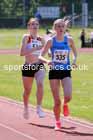 Womens Under-17s 800 metres, 2024 North Eastern Track and Field Champs., Middlesbrough.  Photo: David T. Hewitson/Sports for All Pics